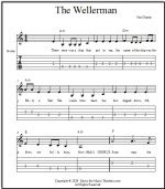 Guitar tabs for Wellerman