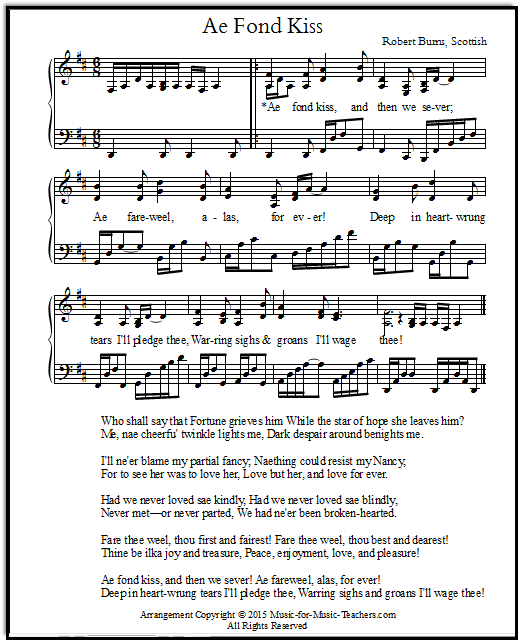 Love You Goodbye sheet music for voice, piano or guitar (PDF)