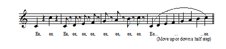 Vocal Warm-Up Exercises For Bridging Head To Chest Voice