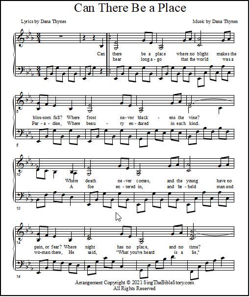 History sheet music for voice, piano or guitar (PDF-interactive)
