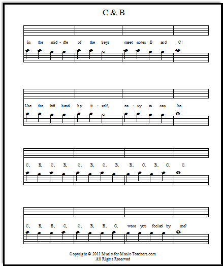 all piano symbols