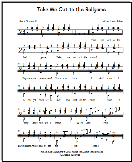 An Older Beginner Piano Note Printing Game